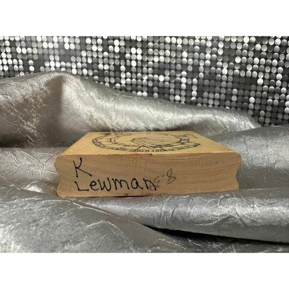 DJ Inkers Gobbler Turkey Wood‎ Rubber Stamp – Thanksgiving Fall Crafting - Picture 6 of 6